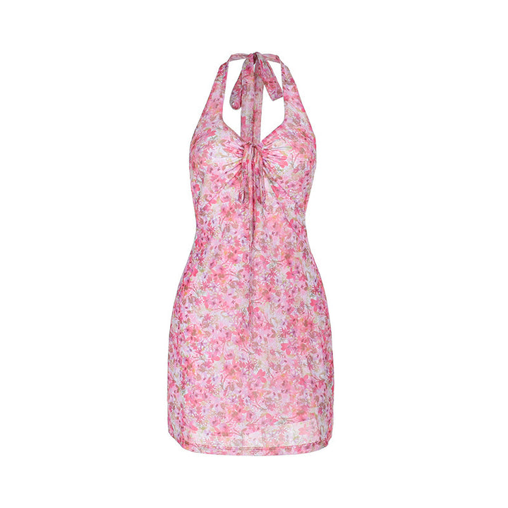 Dame Floral Mini Kjole Stilla