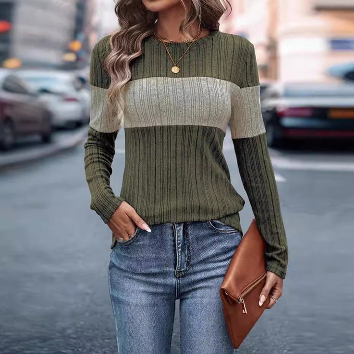 Dame Strikpullover Stilla