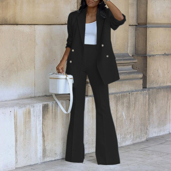 Dame elegant og alsidig blazer-sæt Stilla