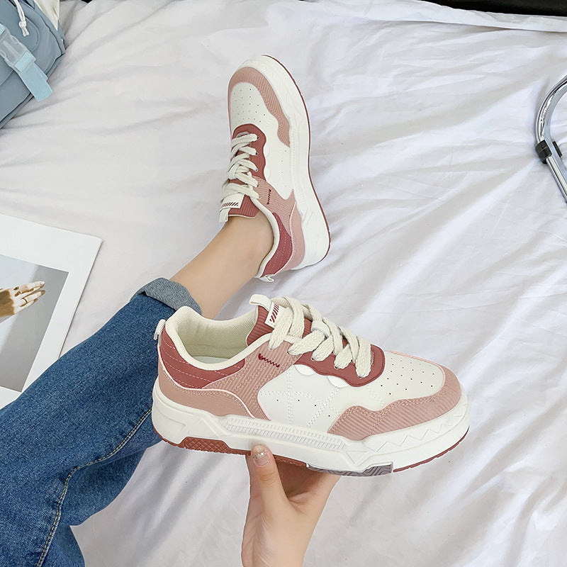 Dame Bequeme Sneakers i sporty design med forstærket sål Stilla