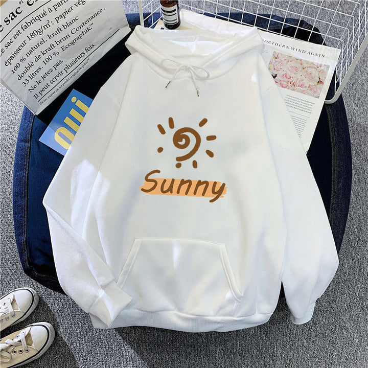 Kvinders Hoodie med Sunny Graphic Skovae