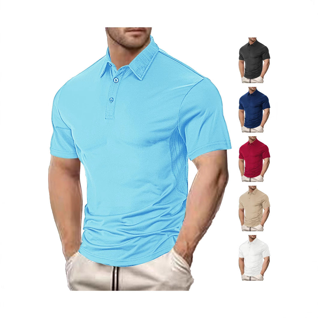 Herrer Polo-Shirt med fugtregulerende teknologi og moderne krave Stilla
