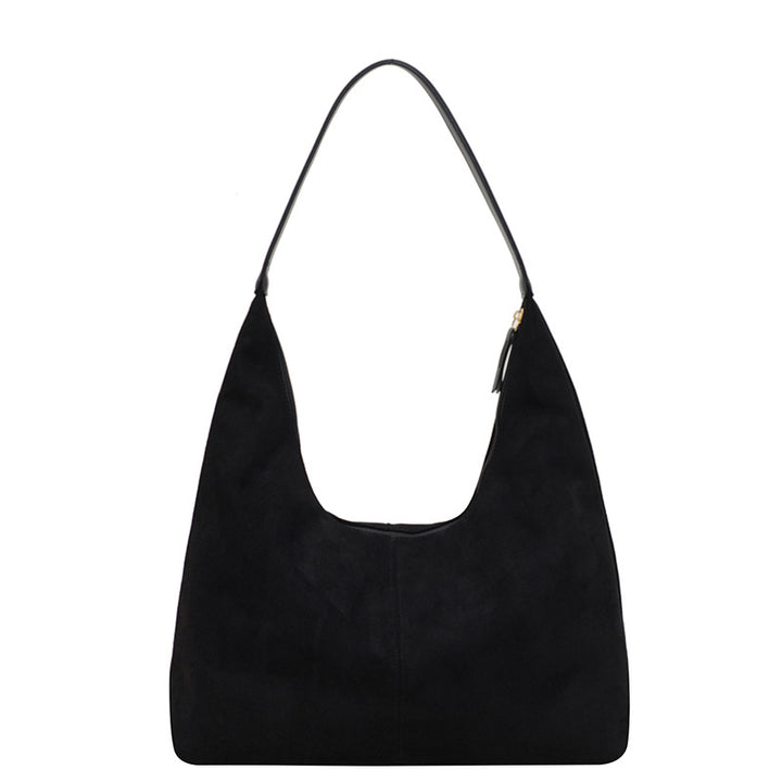 Femme Syntetisk Suede Slouchy Hobo Taske Stilla