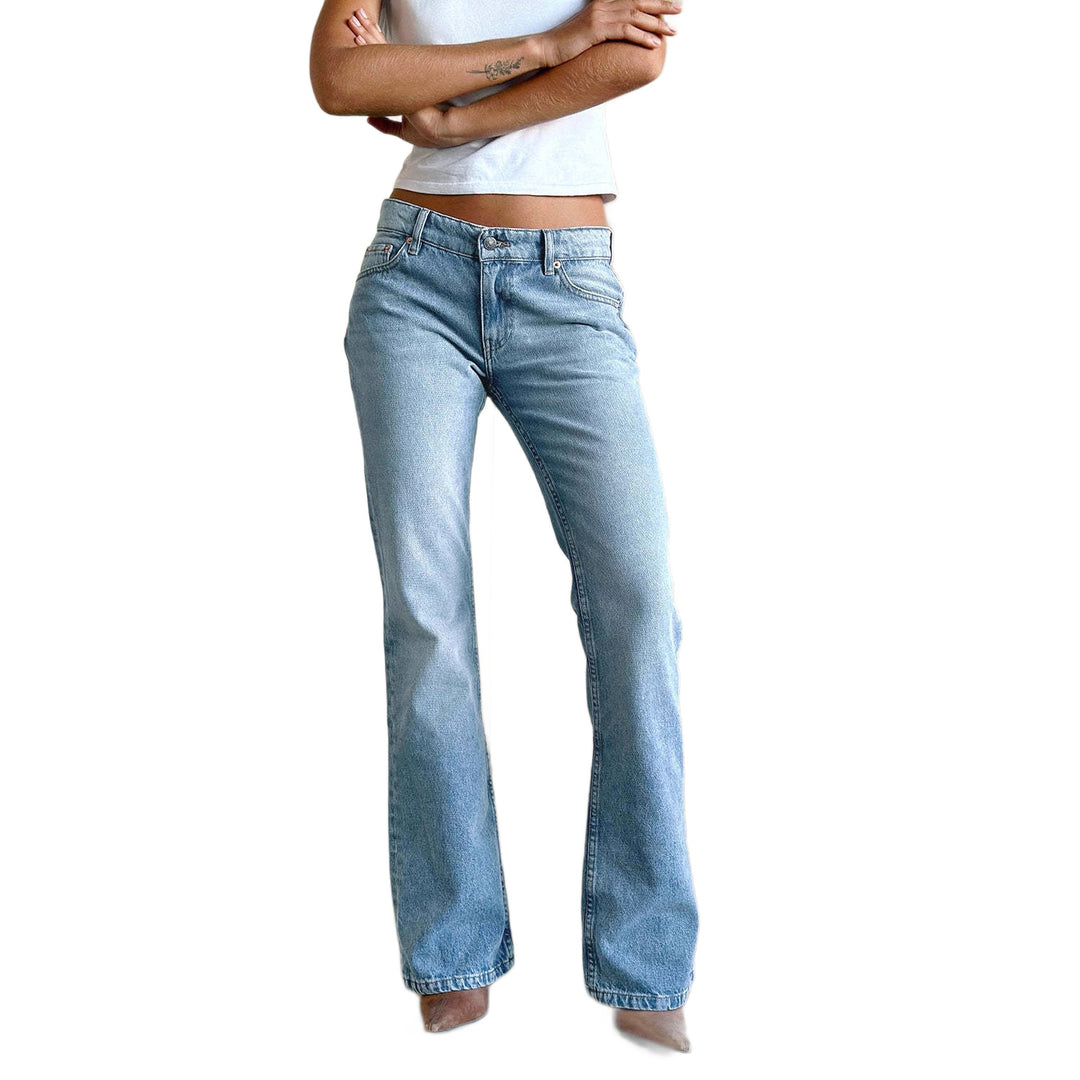 Dame Bootcut Jeans Stilla
