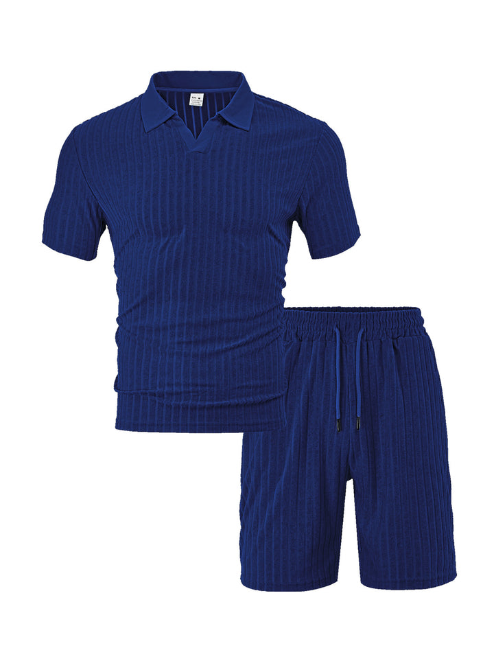 Damer Sporty Poloshirt og Shorts Sæt i afslappet look Stilla