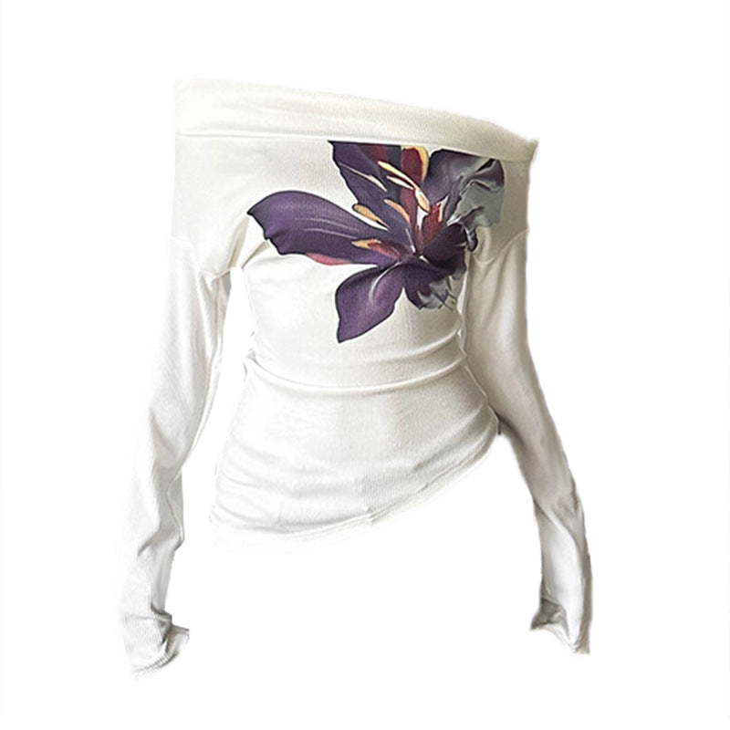 Dame Maxi-Nederdel med floralt design Skovae