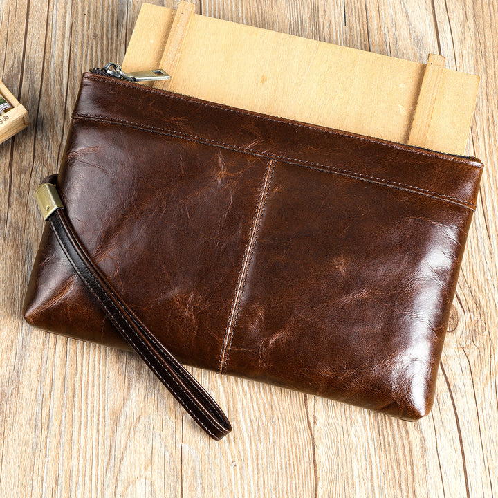Femme Læder Clutch Taske Stilla