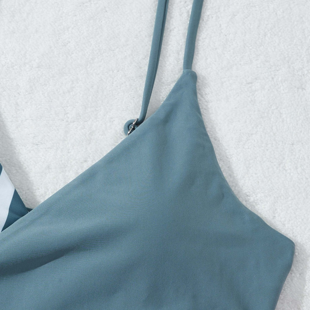 Dame Cut-Out stribet Bikini Sæt Stilla