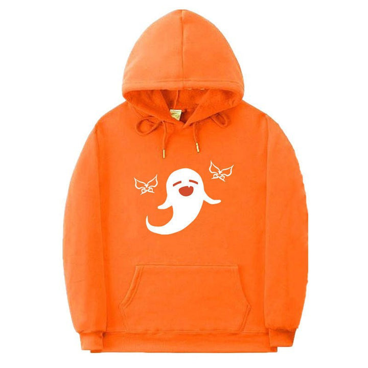 Dame Hoodie med Legende Spøgelse Design Skovae