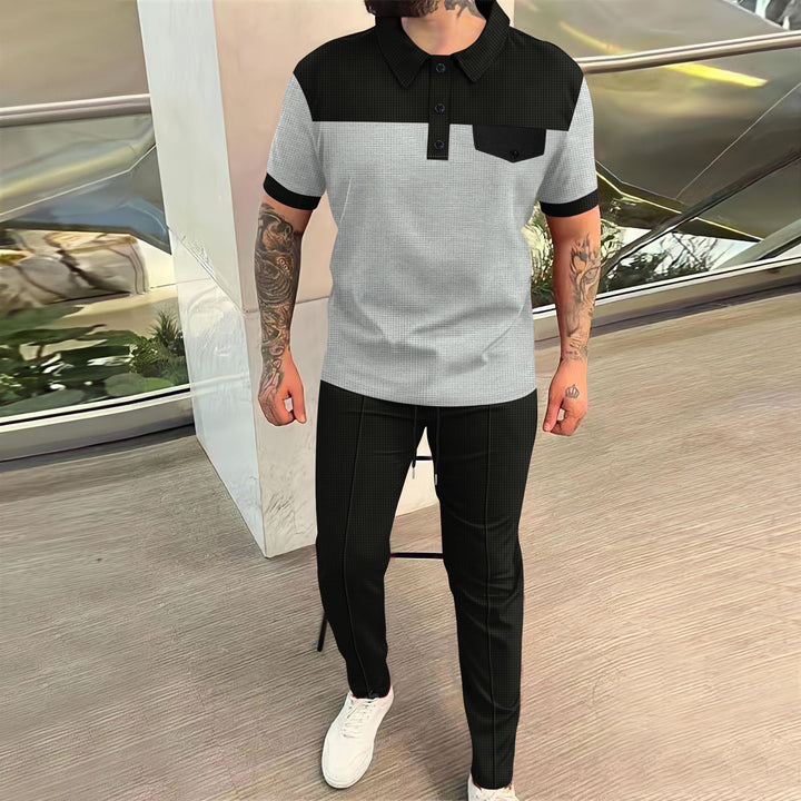 Herrer poloshirt med moderne design og optimal pasform Stilla