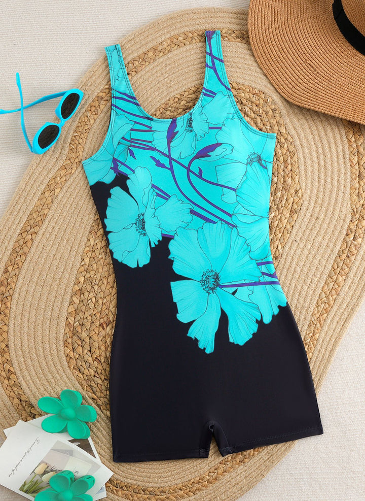 Dame Sporty Swimsuit med trendy design Skovae