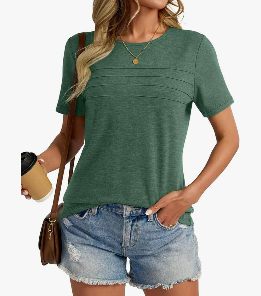 Dame Fritid Klassiker T-shirt Stilla