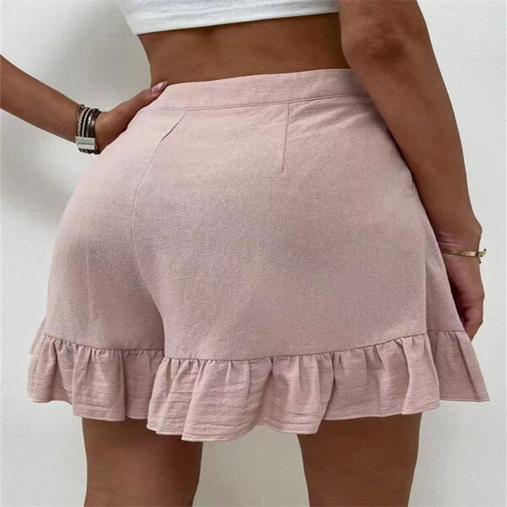 Dame Svingende Volangkant Shorts Stilla