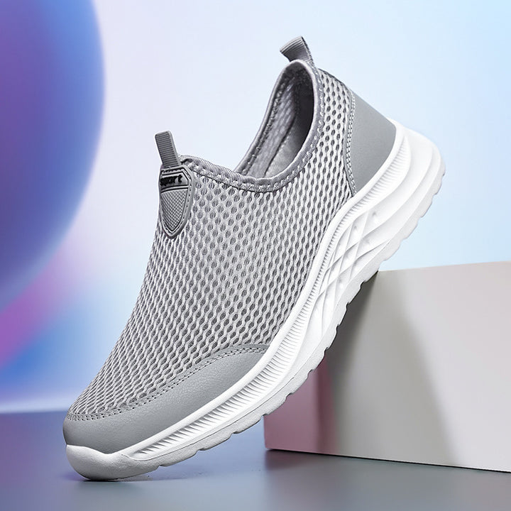 Herren Åndbare Slip-On Sneakers med Adaptivt Letvægtsdesign Stilla