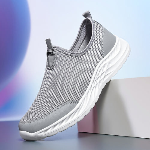 Herren Åndbare Slip-On Sneakers med Adaptivt Letvægtsdesign Stilla