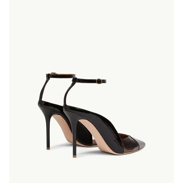 Femme Transparent Spids-Tå High-Heel Slingback Pumps Stilla