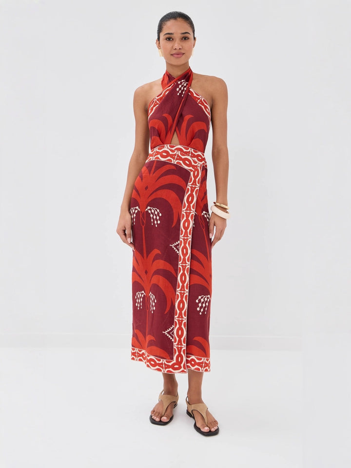 Kvindernes maxikjole med eksklusivt Boho design Skovae