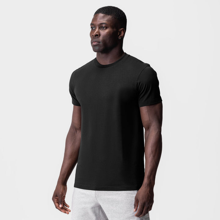 Herrer Sportsligt Fitness T-Shirt med fugttransportende materiale Stilla