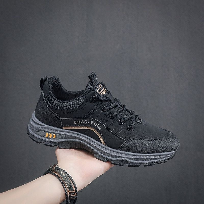 Herrer Sportslige Fritids-sneakers med skridsikker sål og åndbart overmateriale Stilla