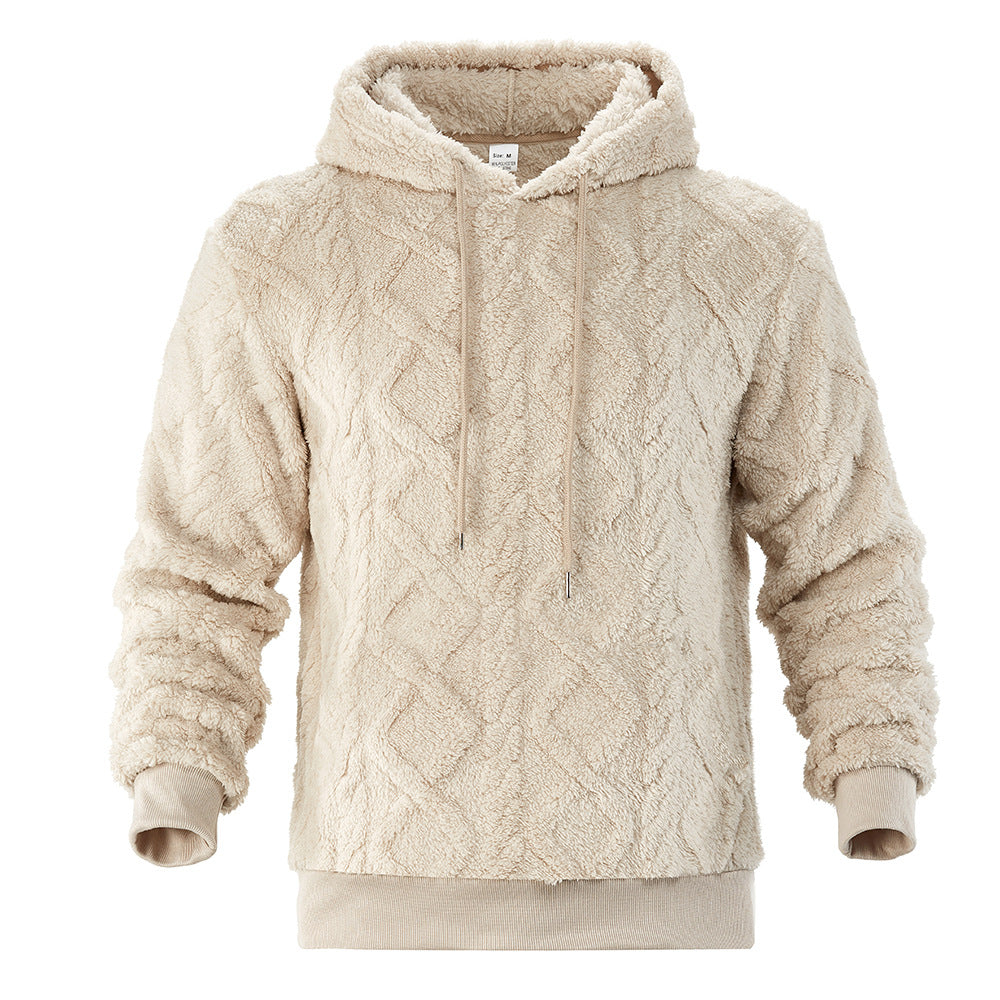 Dame Casual Hoodie i blødt fleece med struktureret design Stilla