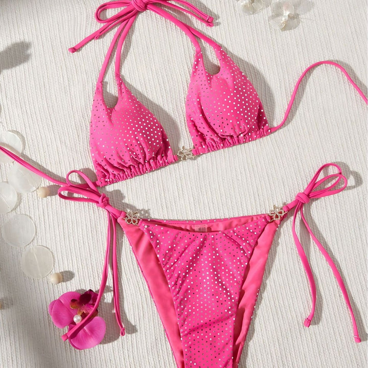 Dame Strass Bikini-sæt Stilla
