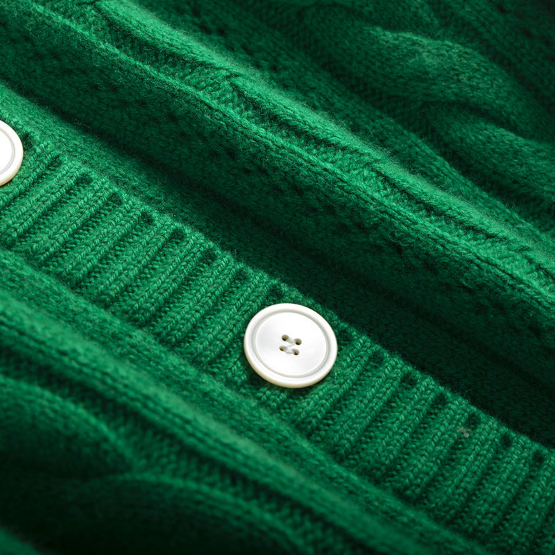 Femme Kabelstrik-Cardigan Stilla