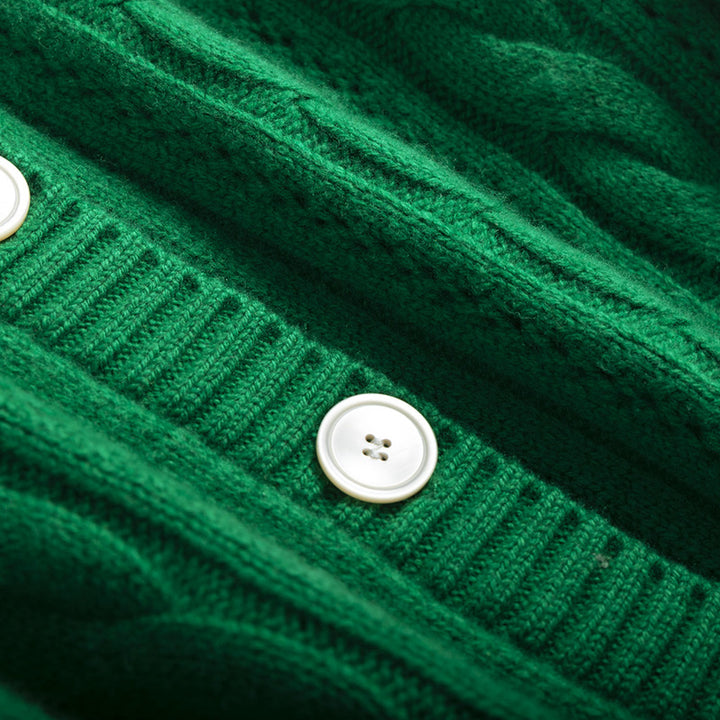 Femme Kabelstrik-Cardigan Stilla
