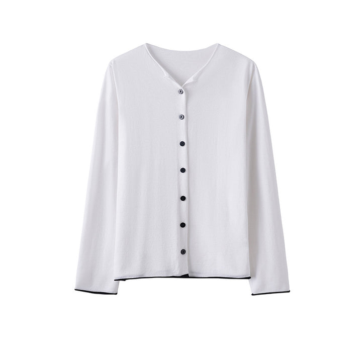 Femme Knap-Cardigan Stilla