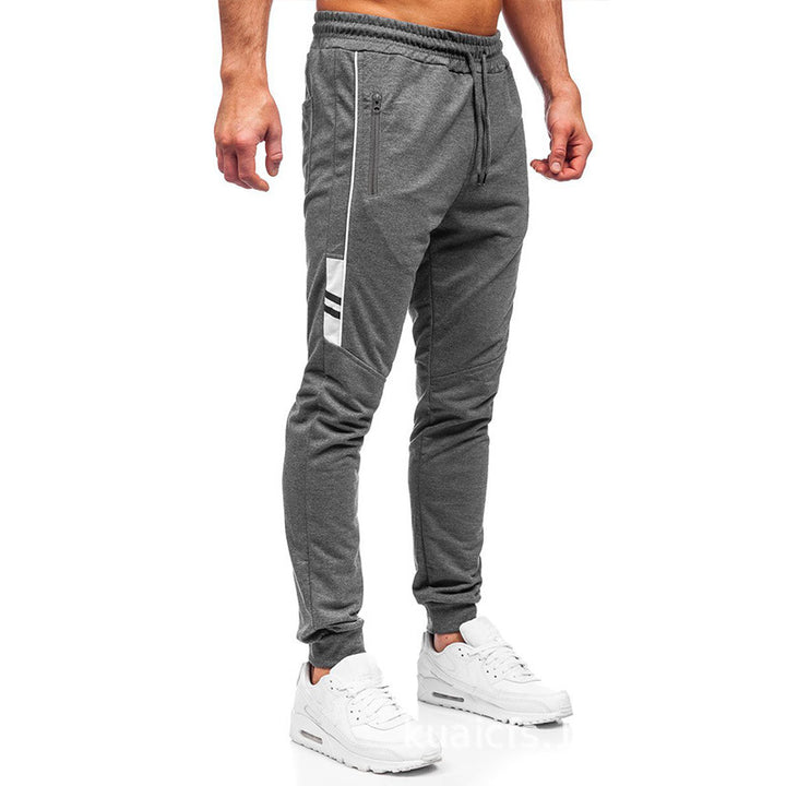 Herrer Sporty Joggingbukser med sidelommer og elastisk talje Stilla