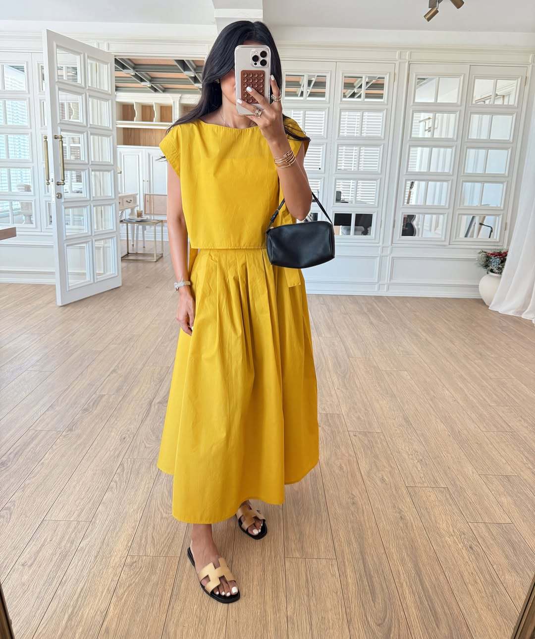 Dame Elegant Midi-Kjole Stilla