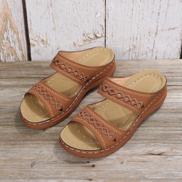 Dame Komfort Slide Sandaler Stilla