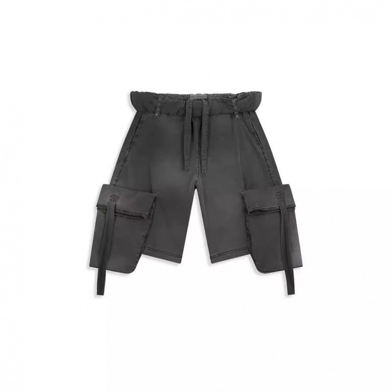 Dame Utility Cargo Shorts med justerbar talje Stilla