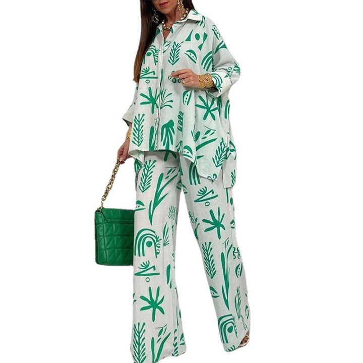 Dame Sommerligt To-delt Outfit Stilla