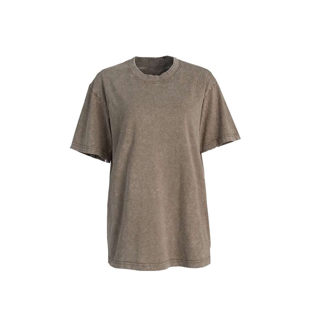 Dame Oversized T-Shirt i høj kvalitet bomuld Skovae