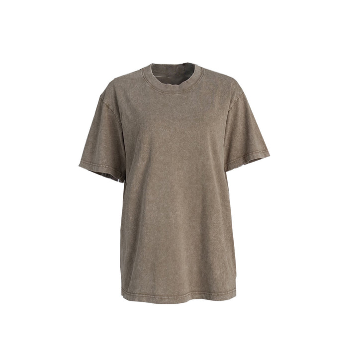 Dame Oversized T-Shirt i høj kvalitet bomuld Skovae