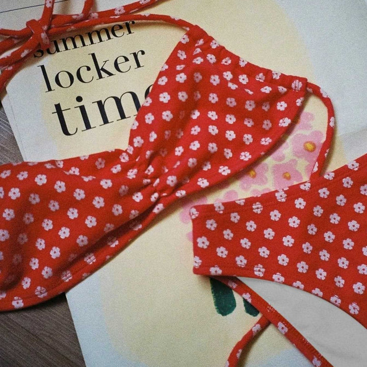 Dame Bandeau-Bikini med legende knudedetalje Skovae