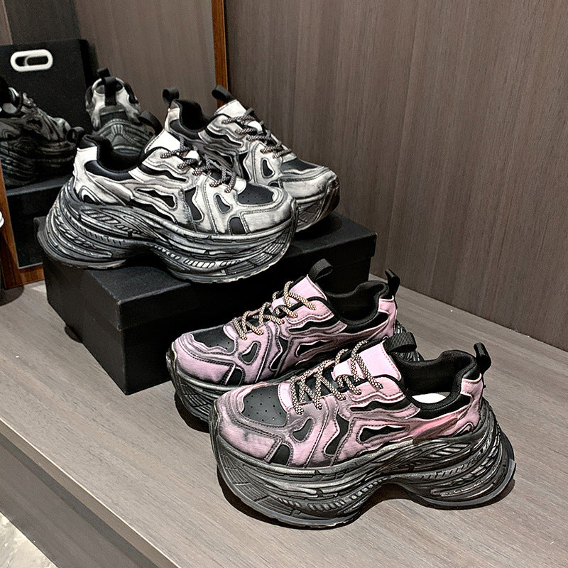 Dame Chunky Sneakers med innovativt dæmpningssystem og ergonomisk sålekonstruktion Stilla