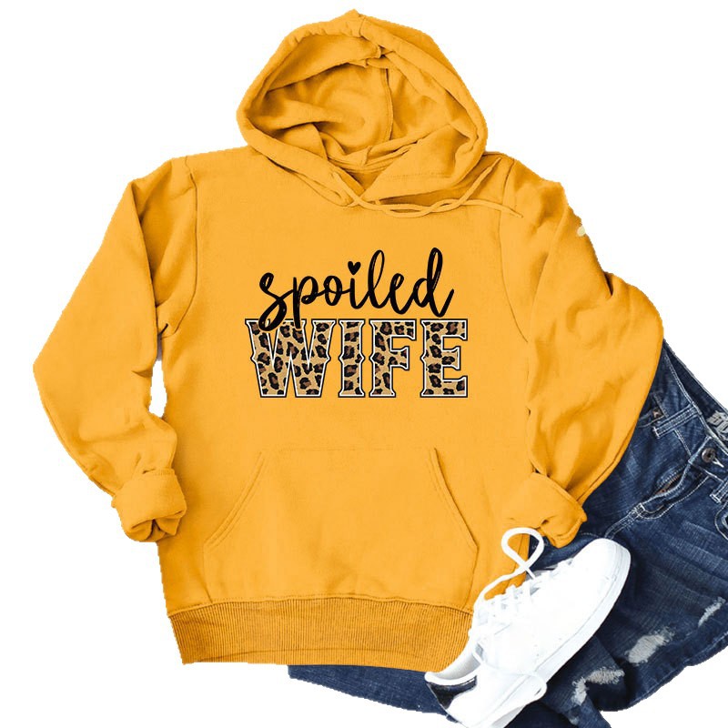 Kvinders hoodie med kreativ og elegant skrift Stilla