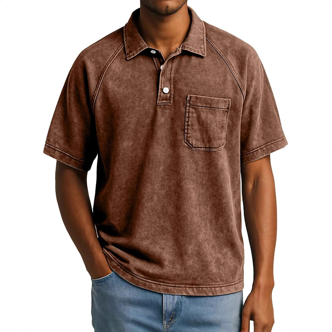 Herrer Fritid Vintage Polo Shirt Stilla