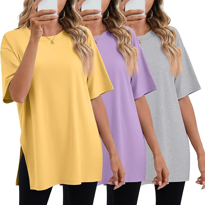 Dame Oversized T-shirt med behagelig pasform Stilla