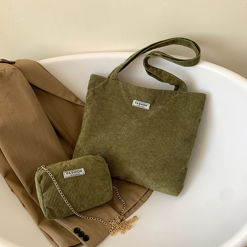Dame Cordura Bærepose med matchende Skuldertaske Stilla