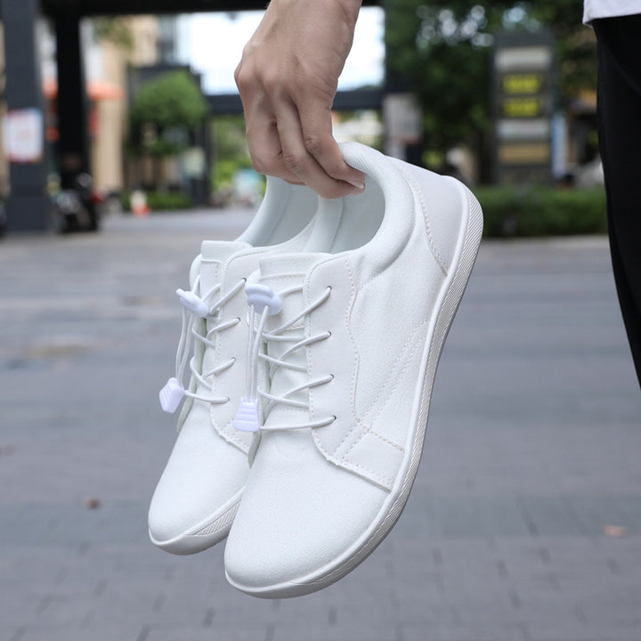 Herrer Fritid Slip-On Sneakers med elastisk snøresystem Stilla