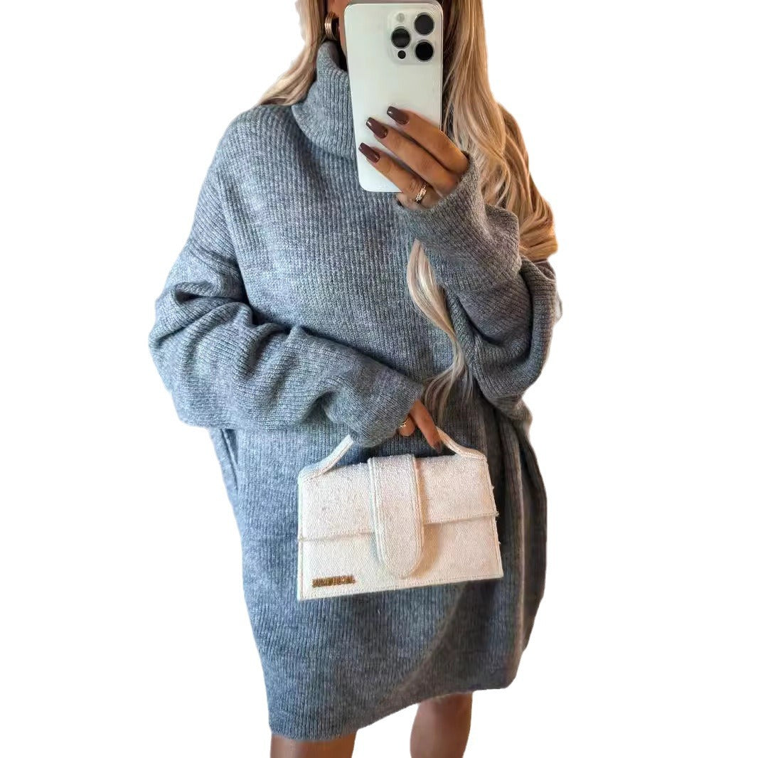 Kvinders casual strikket sweater med oversize ærmer og luftig maskestruktur Stilla