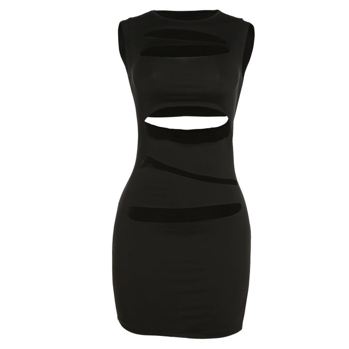Dame figurtilpasset Cut-Out kjole Skovae