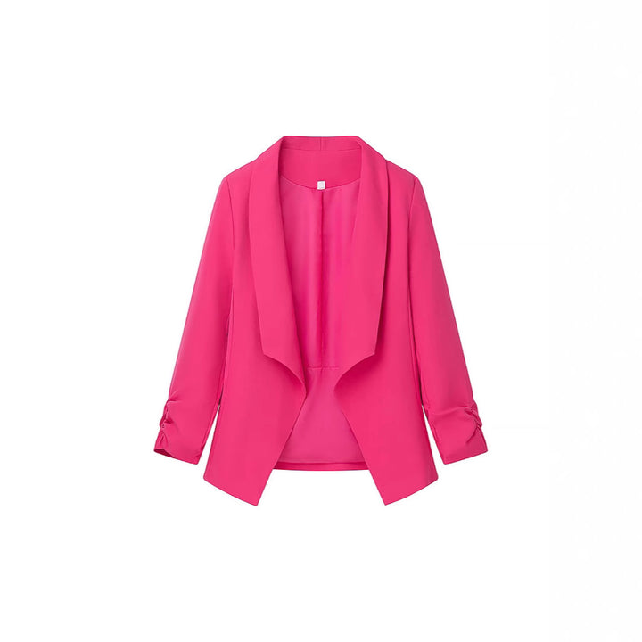 Dame elegant Blazerjakke med stilfuld revers og raffineret snit Stilla