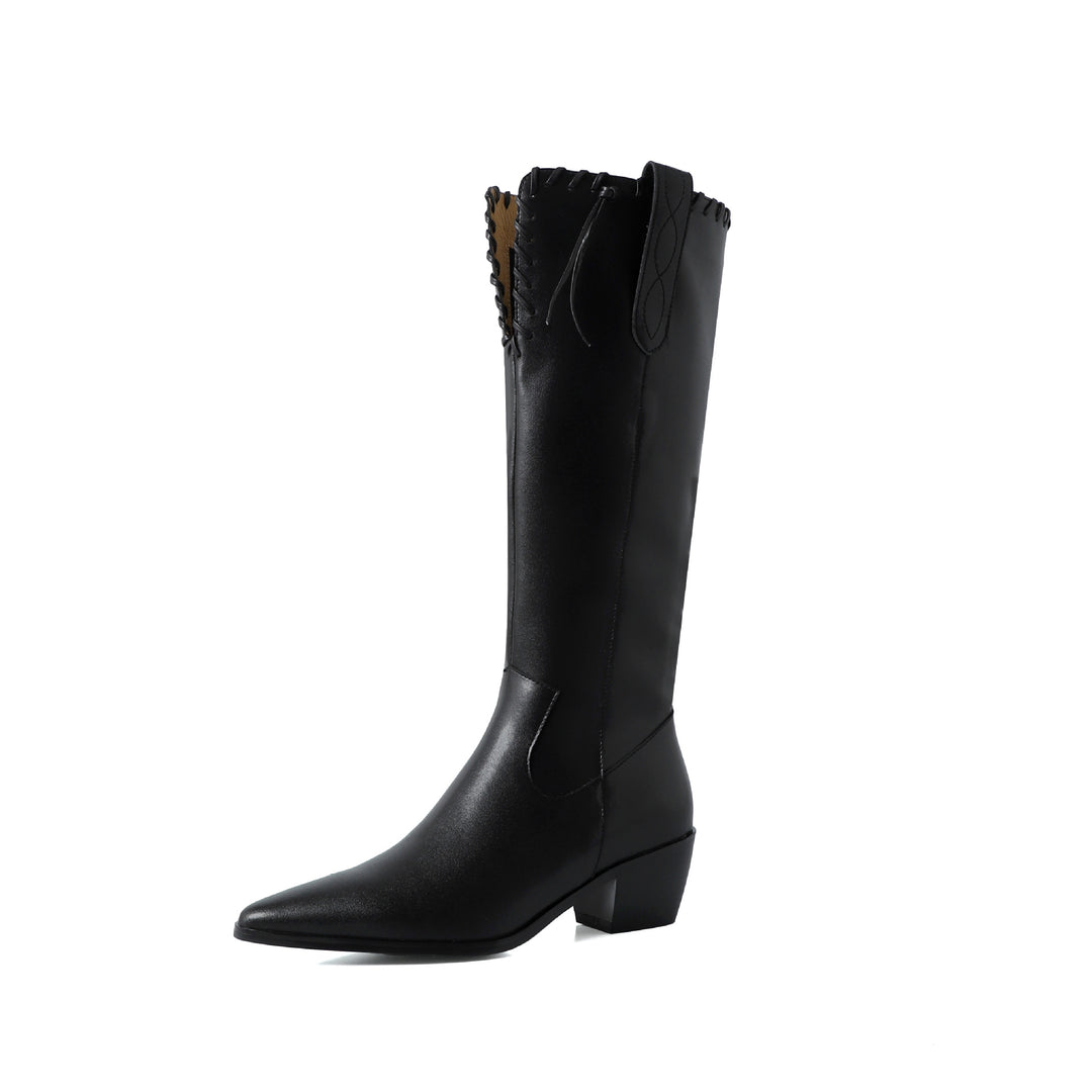Femme Sleek Hælknæhøje Støvler Stilla