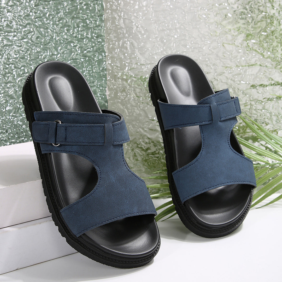 Dame moderne sandaler med justerbar rem og ergonomisk sål Stilla