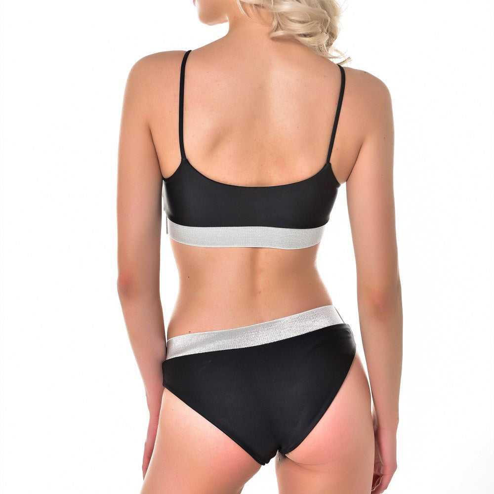 Dame Sport-Bikini Sæt med elastisk bånd og funktionel top Stilla