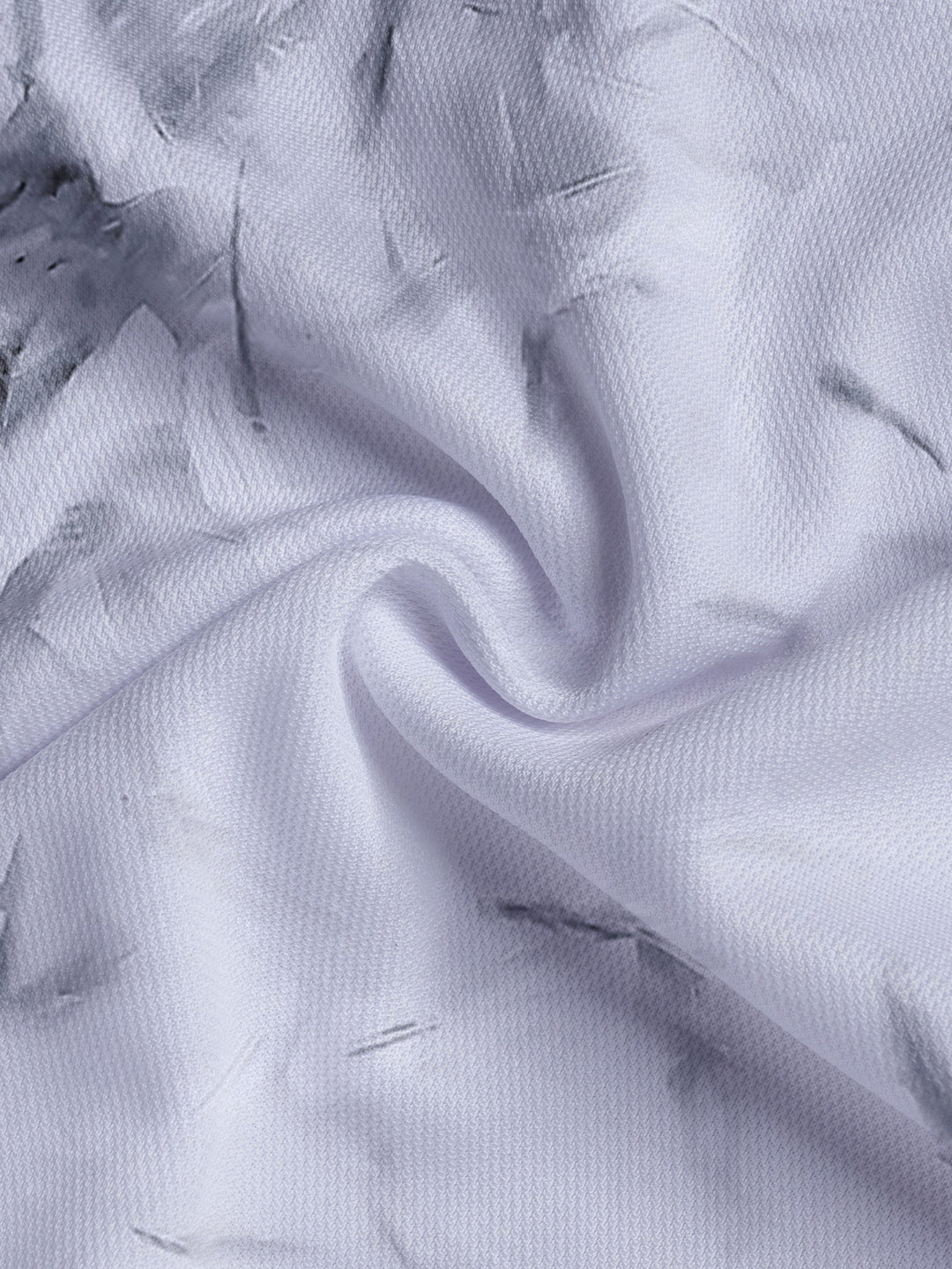 Herrer kortærmet poloshirt med kunstnerisk mønster og åndbare egenskaber Stilla