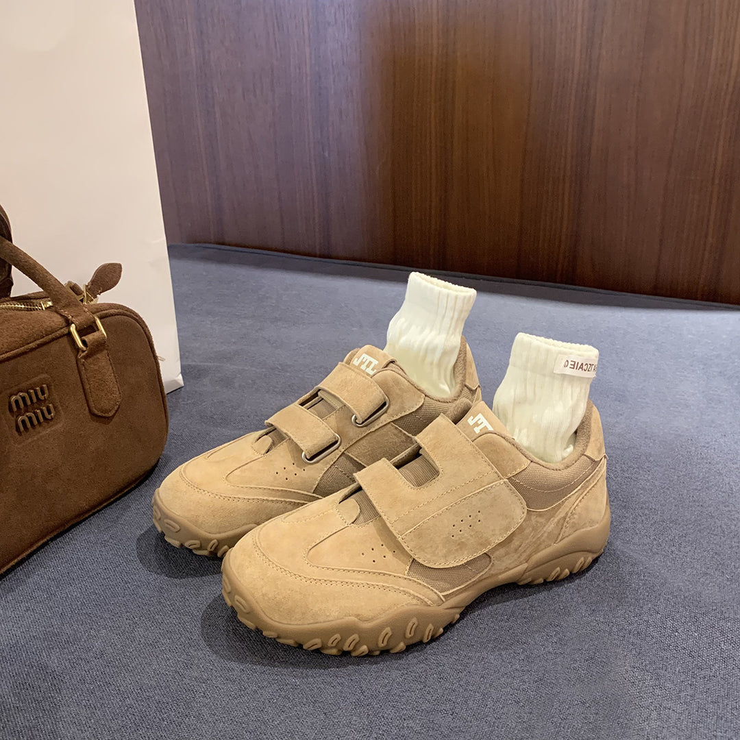 Herrer Suede Velcro-Sneakers Stilla